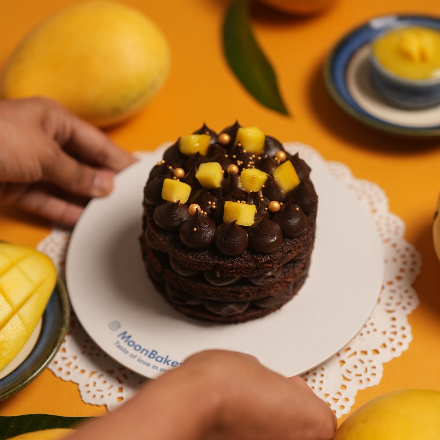 Choco Mango Temptation Bento Cake