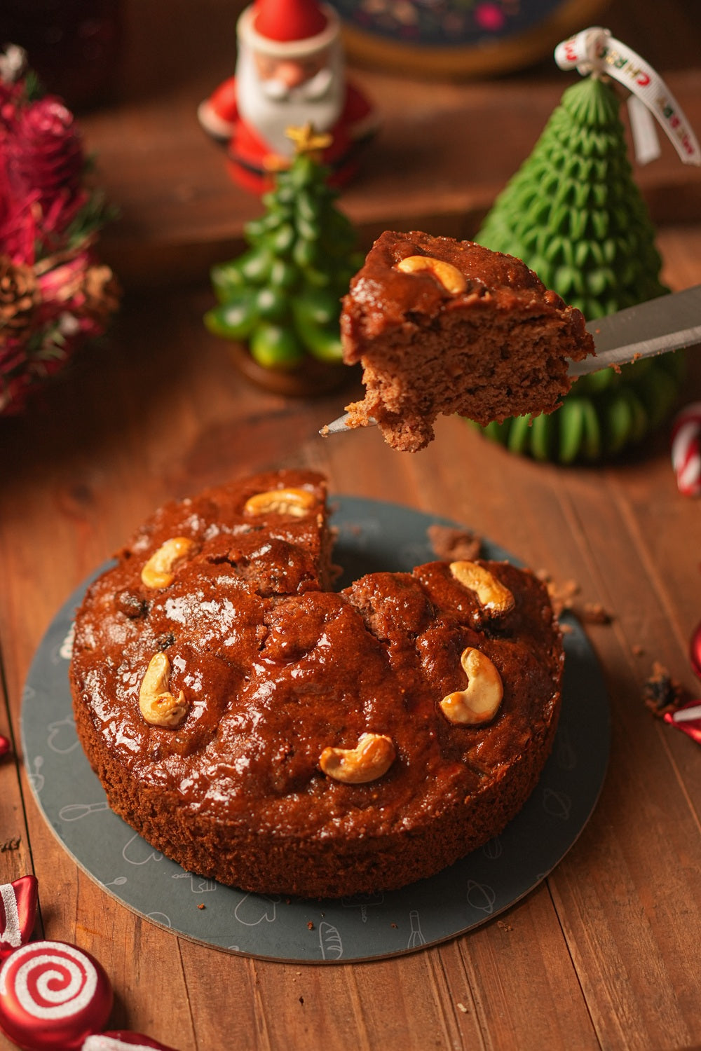 Santa’s Favorite Classic Plum Cake | Nostalgic, moist & perfectly Spiced