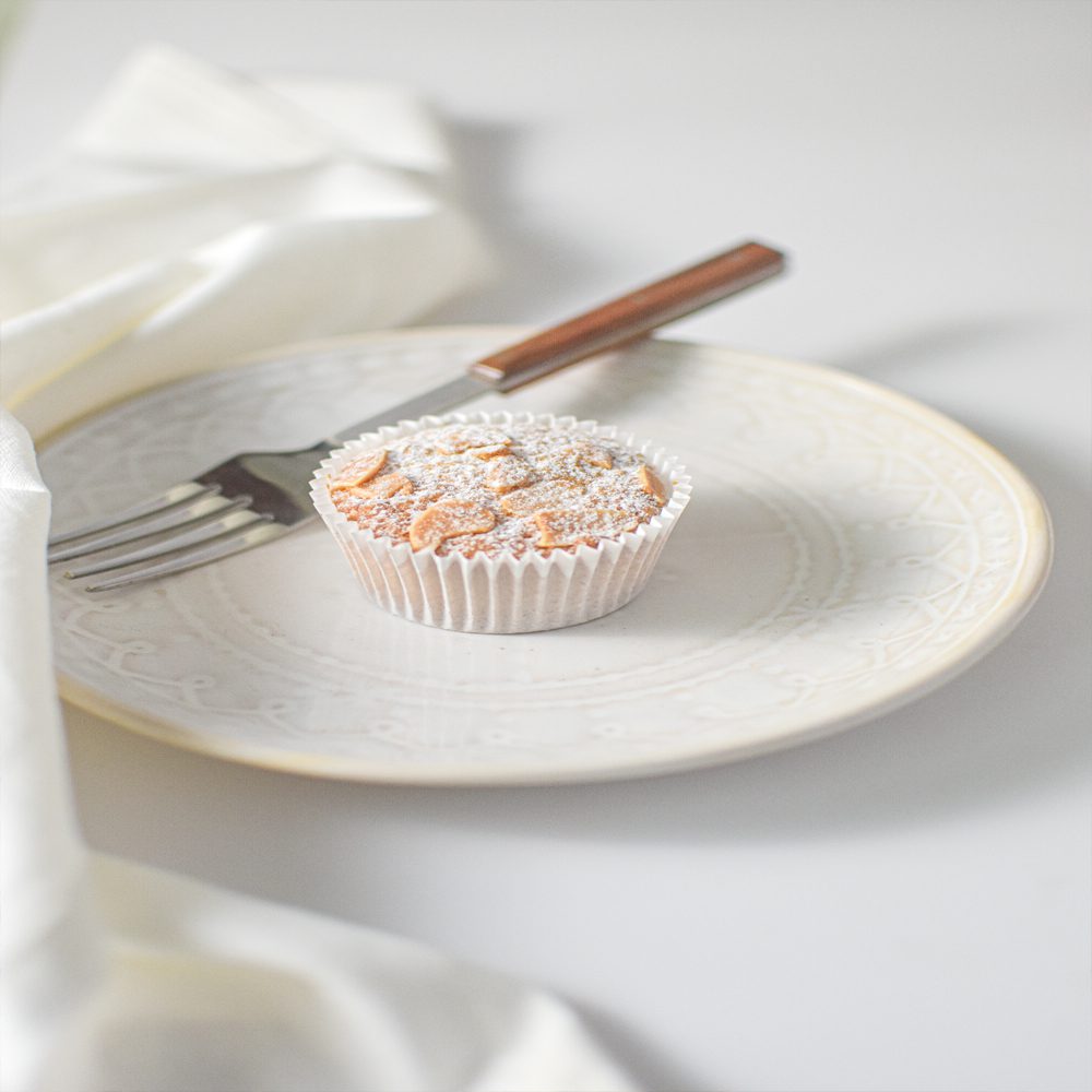 Gluten Free Almond Coconut Cupcake