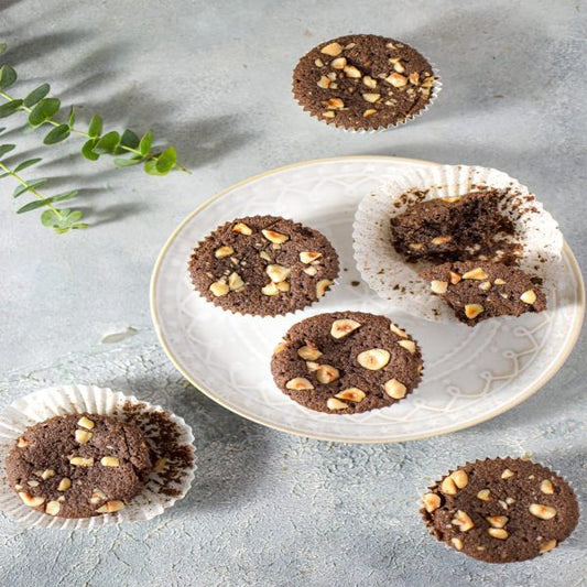 Gluten Free Chocolate Hazelnut Cupcake