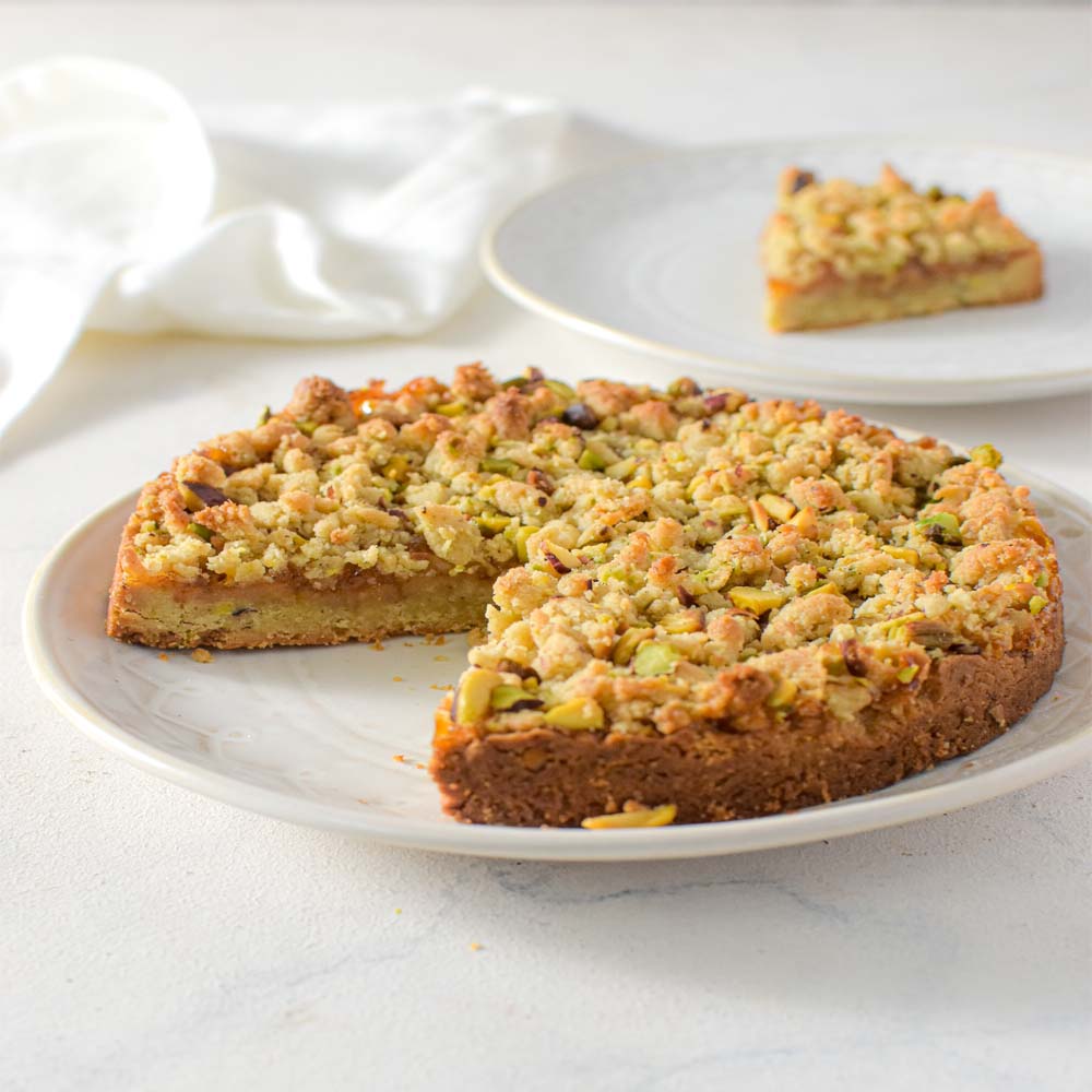Gluten free, Vegan Apricot Pistachio Bar