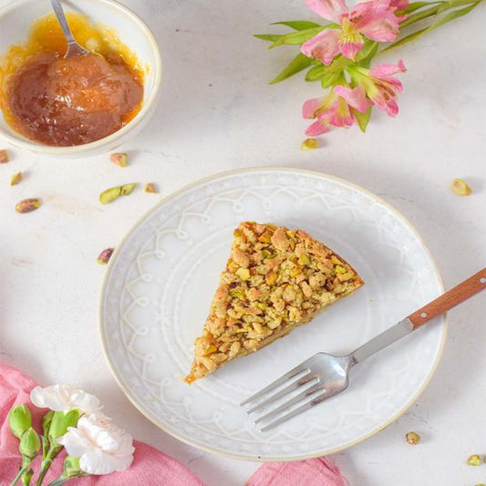 Gluten free, Vegan Apricot Pistachio Bar