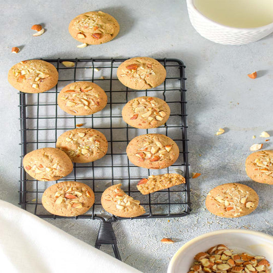 Gluten free, Vegan, Refined Sugar Free Almond Cookie
