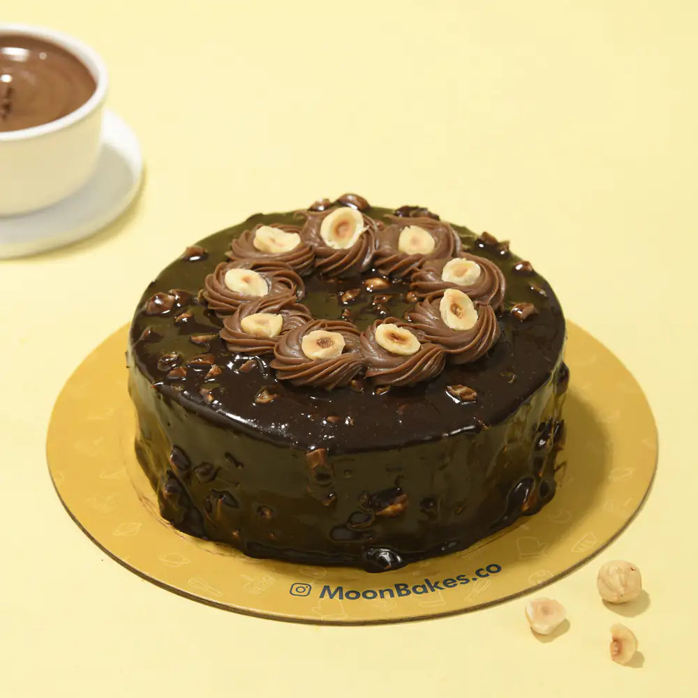 Nutella Hazelnut Cake