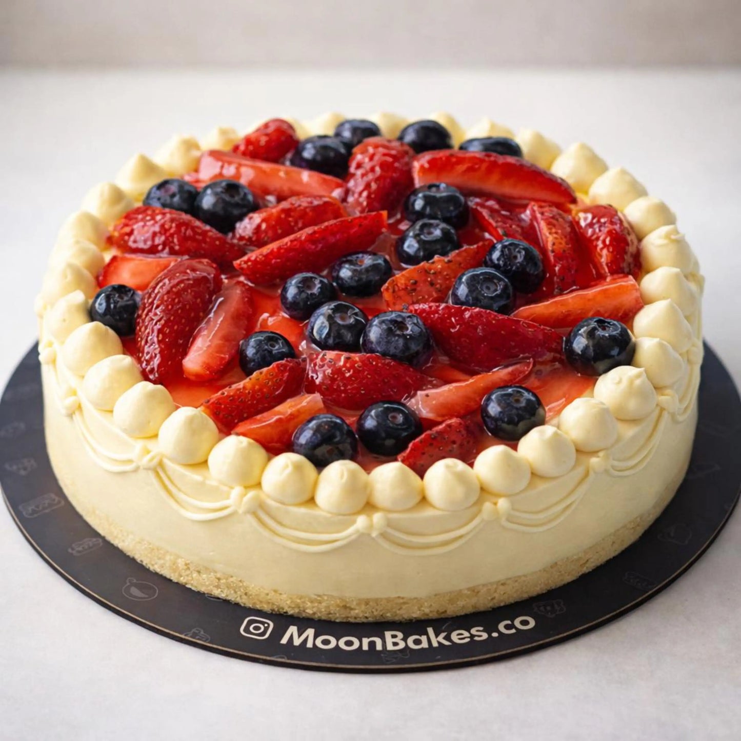 Vanilla Berry Cake