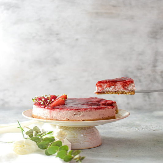Sugar Free Strawberry Whole cheesecake