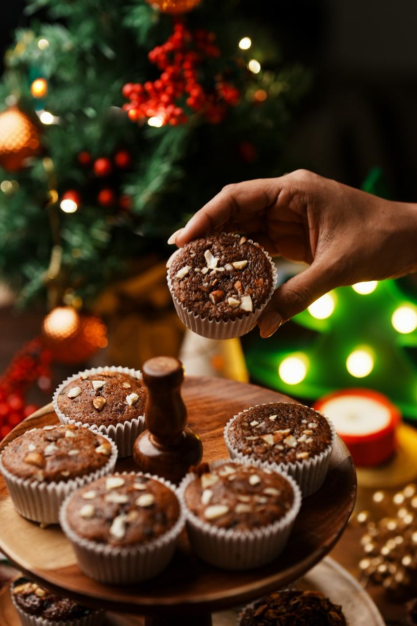 Plum Cupcake | A Slice of Christmas in Every Bite