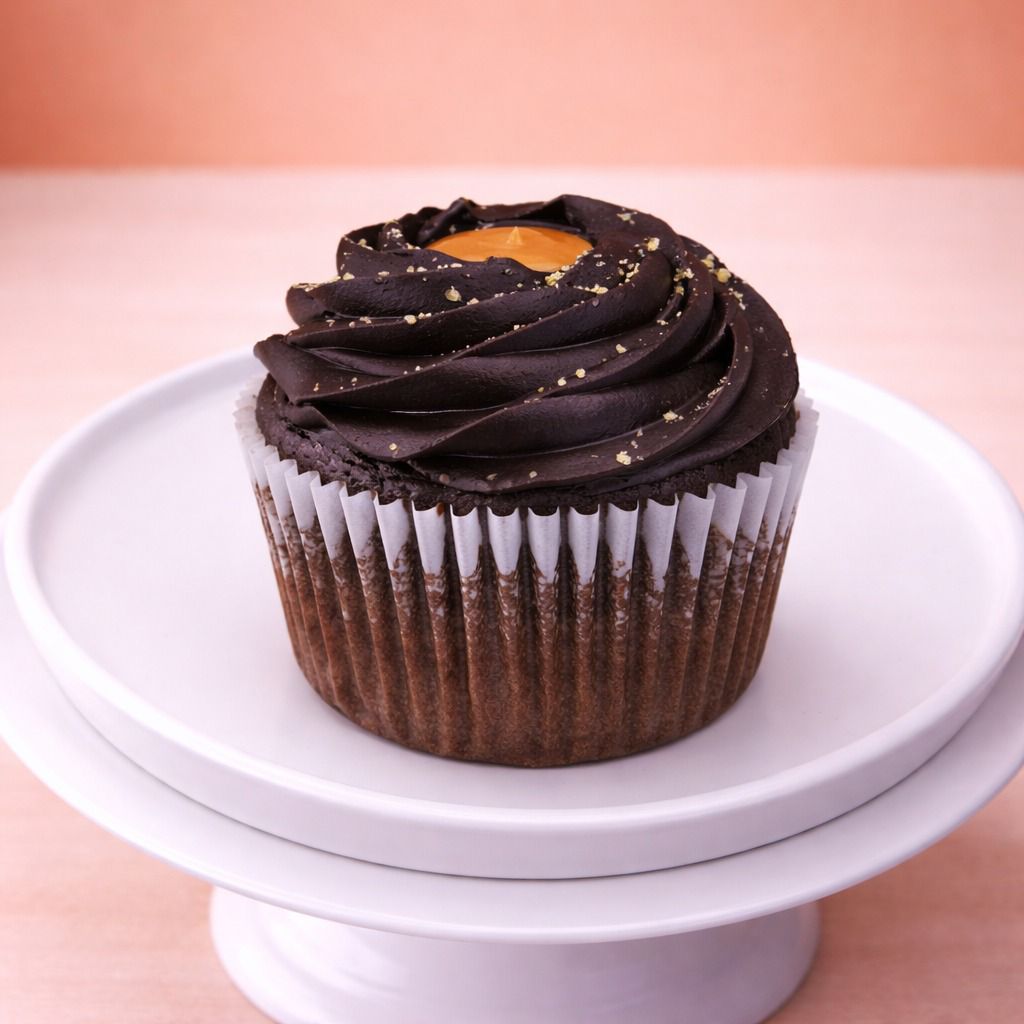 Choco Caramel Cupcake