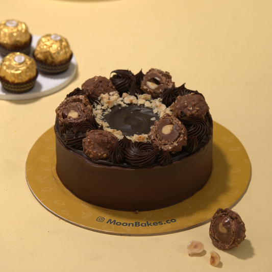 Ferrero Fudge Cake