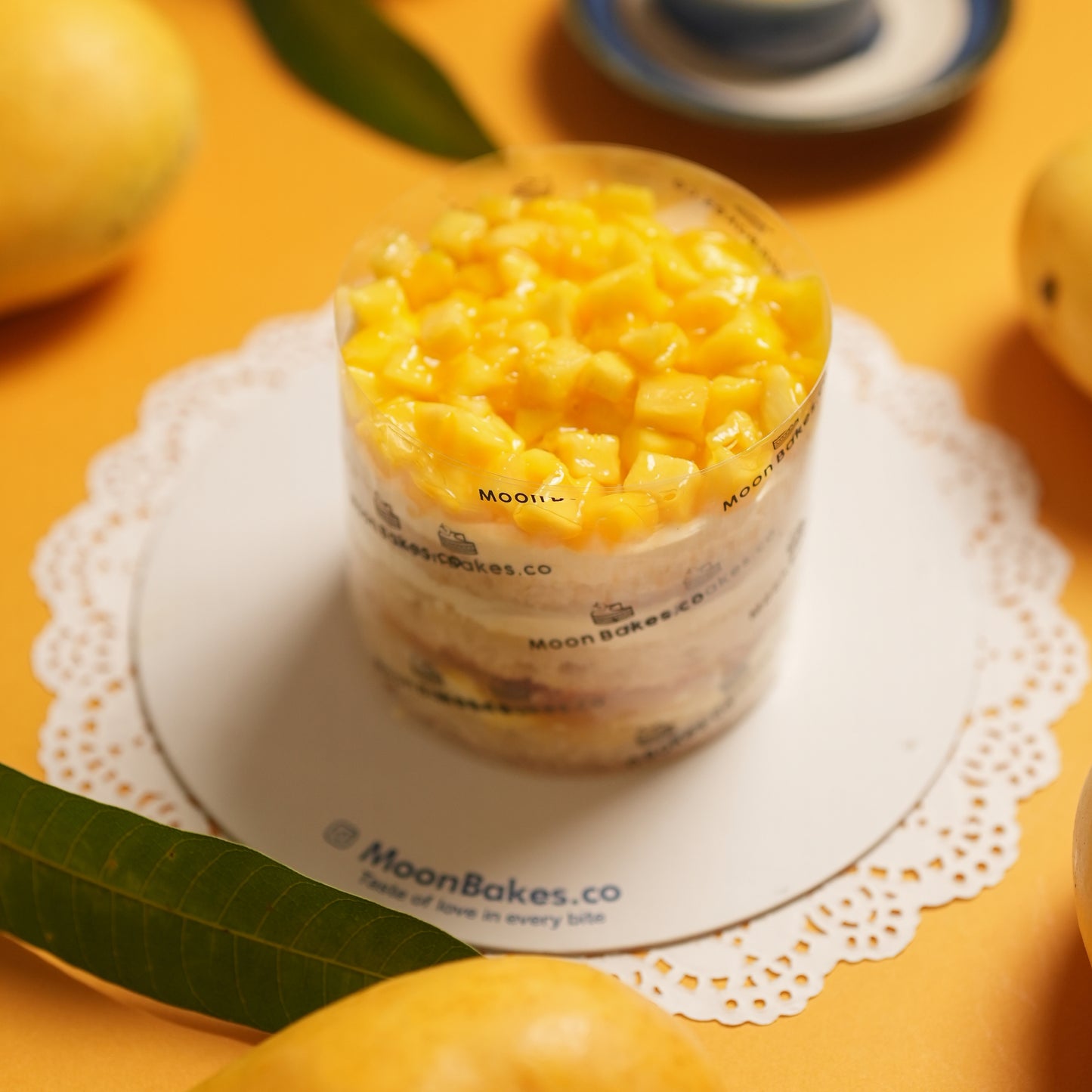 Tropical Mango Pineapple Fusion Bento Cake
