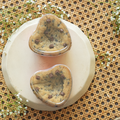 Cookie Pie – Heart Shaped Chocolate Cookie Dessert