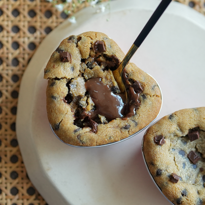 Cookie Pie – Heart Shaped Chocolate Cookie Dessert
