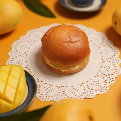 Hot Mango Milk Bun Delight