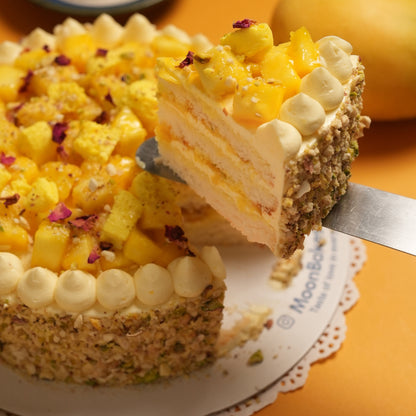 Rasamalai Mango Euphoria Cake