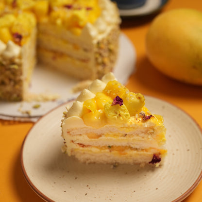 Rasamalai Mango Euphoria Cake