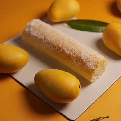Golden Mango Swiss Swirl – Swiss Roll Cake (Pack of 3)