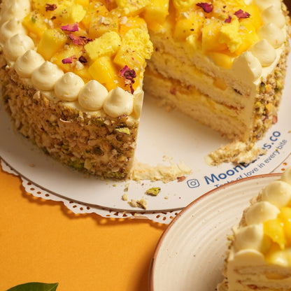 Rasamalai Mango Euphoria Cake