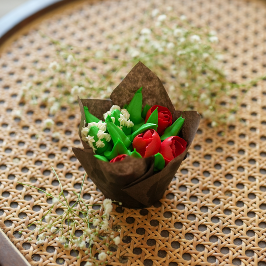 Floral Muffin – Single Piece Floral Frosted Cupcake