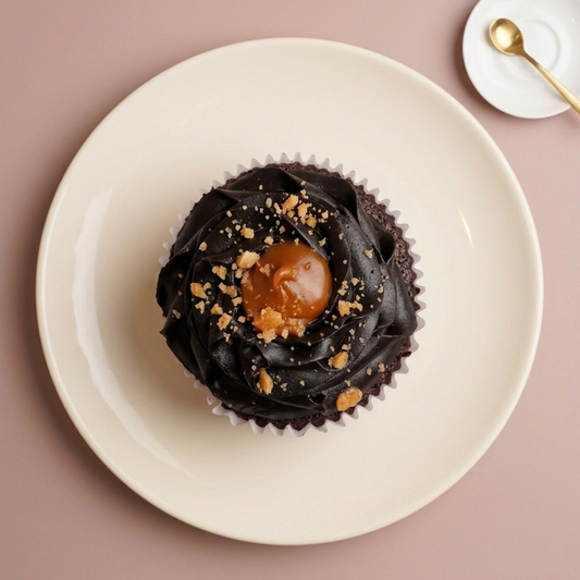 Choco Caramel Cupcake
