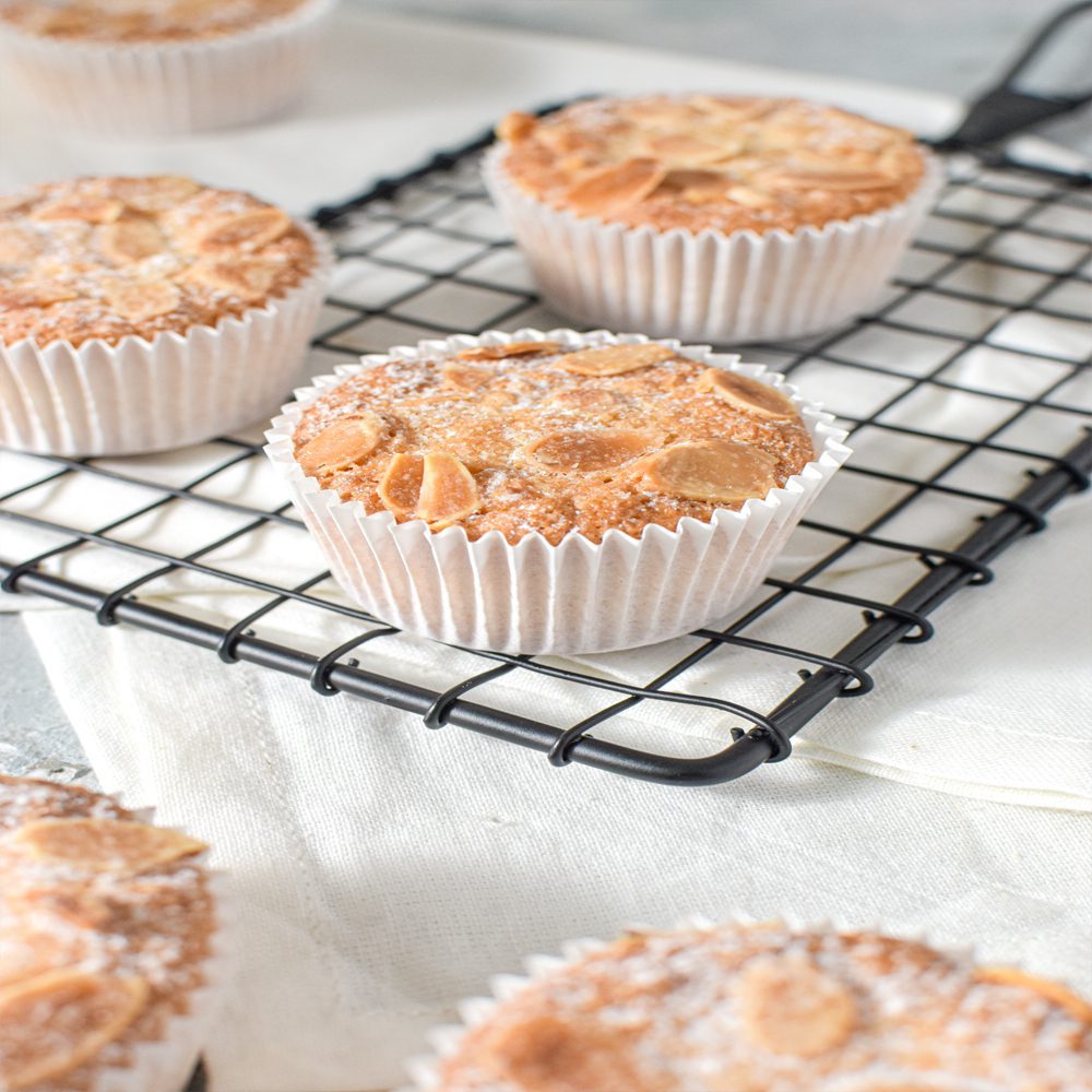 Gluten Free Almond Coconut Cupcake
