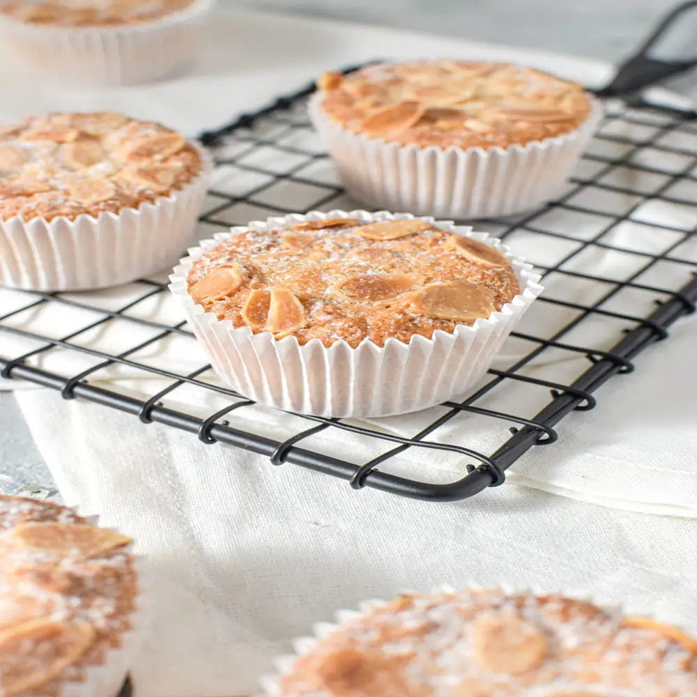 Gluten Free Almond Coconut Cupcake