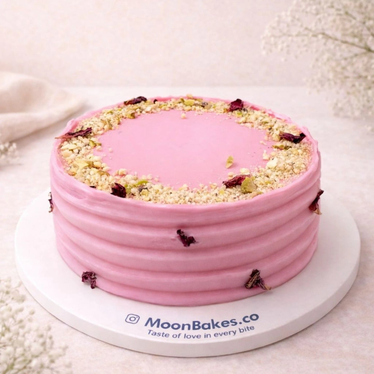 Gluten Free, Vegan Rose And Pistachio