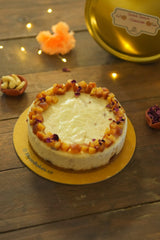 Gulab Jamun Cheesecake - 6 inch | Cream Cheese, Gulab Jamun, Vanilla Essence | Diwali Special