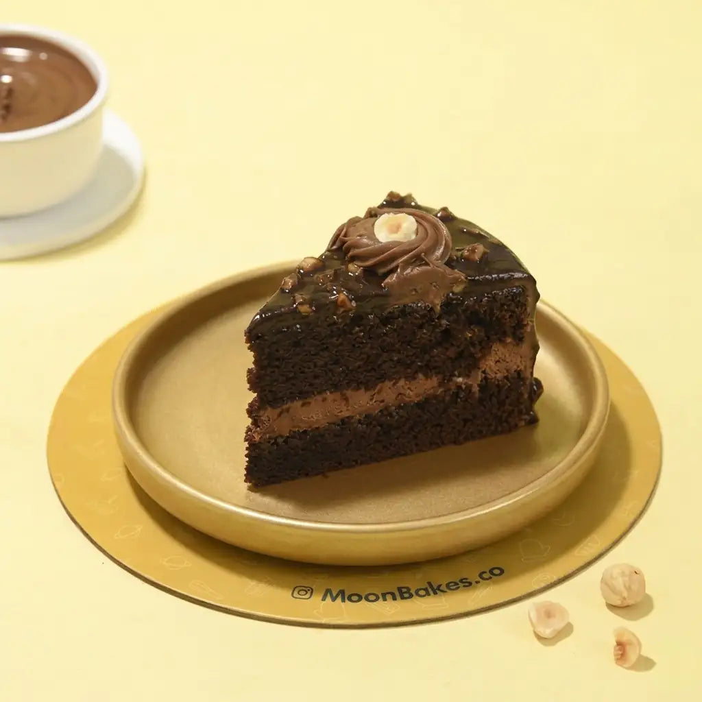 Nutella Hazelnut Slice Cake