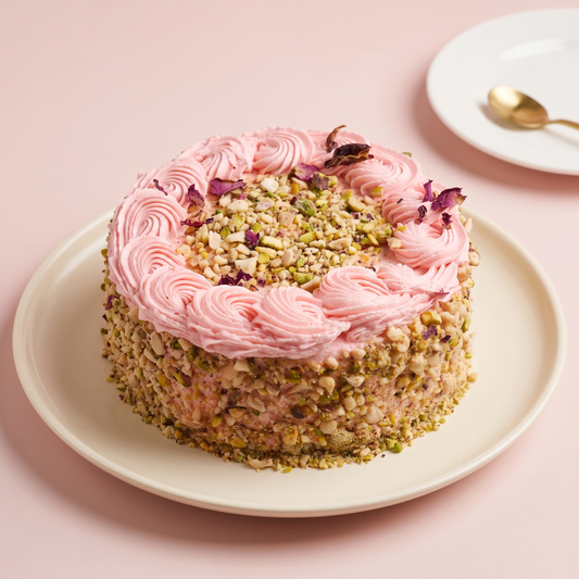 Rose & Pistachio Cake
