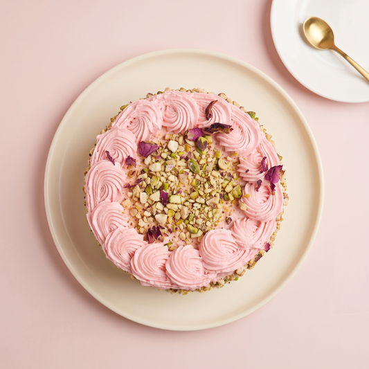 Rose & Pistachio Cake