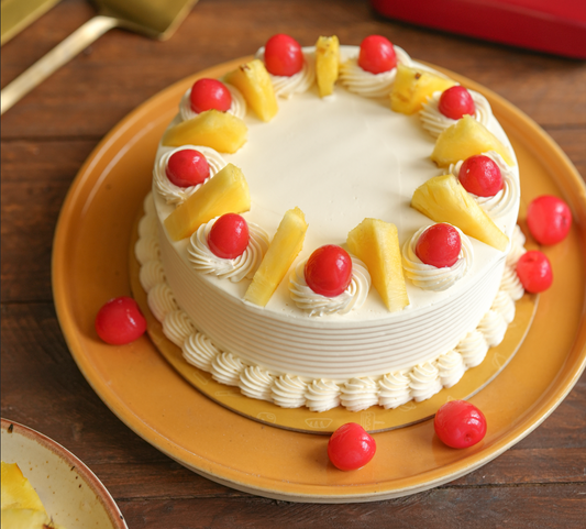 Pineapple Fresh Cream Cake
