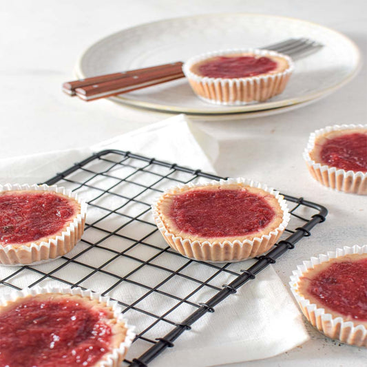 Sugar Free Strawberry Mini cheesecake