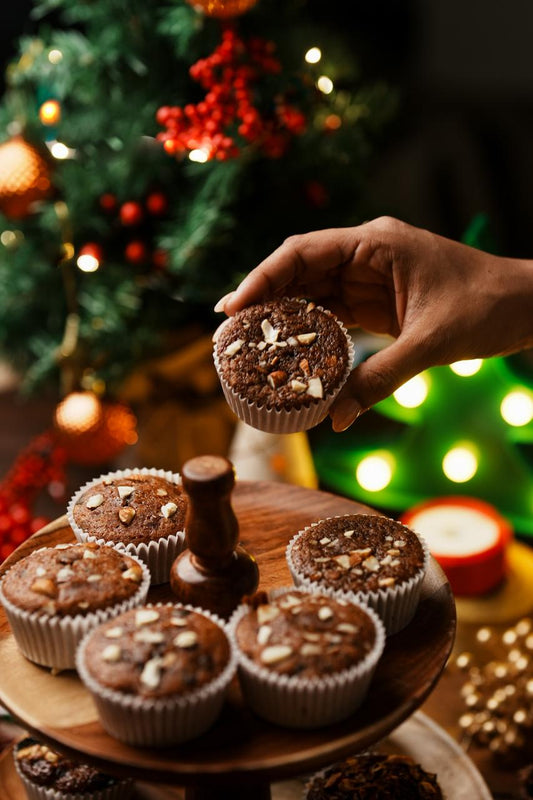 Plum Cupcake | A Slice of Christmas in Every Bite