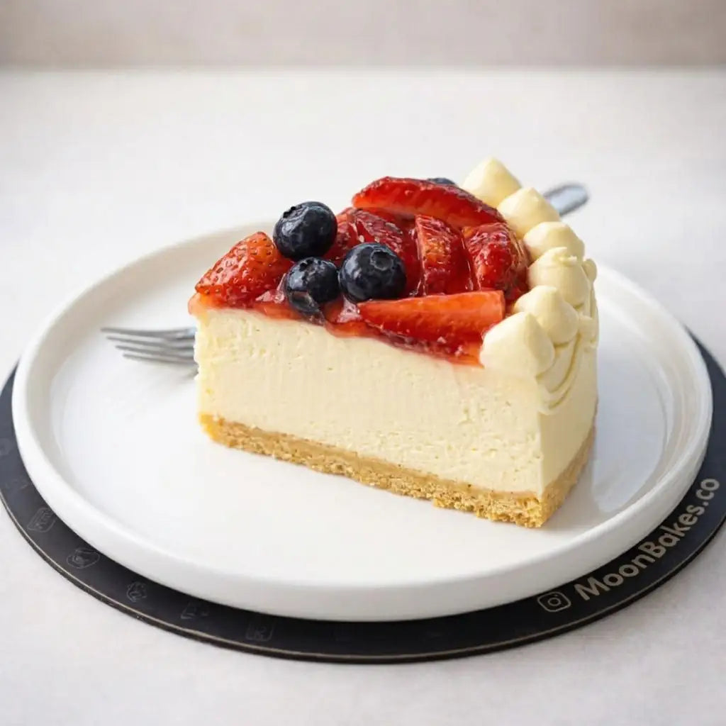 Vanilla Berry Slice Cake
